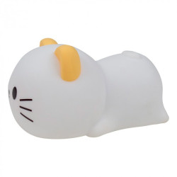 Lámpara nocturna led rgb recargable con sonido modelo gatito dulce
