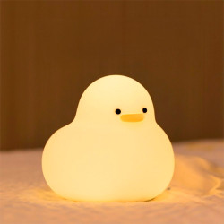 Lámpara nocturna led recargable modelo patito