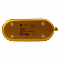 Lámpara nocturna led recargable modelo tostadora rosa
