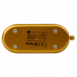 Lámpara nocturna led recargable modelo tostadora verde