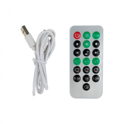 Proyector recargable ufo galaxy rgbw con control remoto