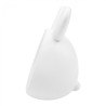 Reloj despertador recargable modelo conejito blanco