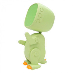Reloj despertador recargable modelo robo dino
