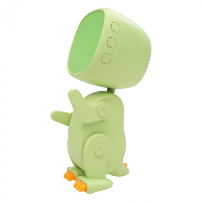 Reloj despertador recargable modelo robo dino