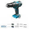 Taladro percutor 20 v (sin batería ni cargador)