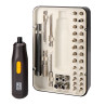 Kit destornillador recargable 3,7 v con 35 accesorios