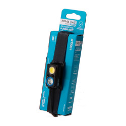 Linterna frontal led profesional de trabajo lf-5 recargable con sensor, 5 w, 1000 lm, 2600 mah, 65 x 31 x 30 mm