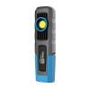 Linterna led profesional de trabajo lp-5 recargable 5w 600 lm 4000 mah + base de carga, 53,5 x 36 x 186 mm