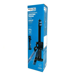Trípode profesional para iluminación ta-170, plegable, ø751 x 1706 mm