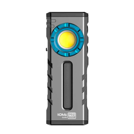 Linterna led profesional de trabajo lp-20 recargable, 20 w, 2000 lm, 2000 mah, 45 x 22 x 116 mm