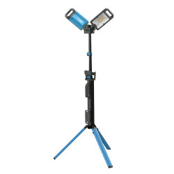 Lámpara led de trabajo recargable lp-60 60w, con trípode, ø700x1920mm
