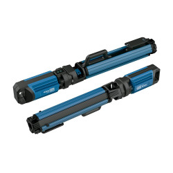 Lámpara led de trabajo recargable lp-60 60w, con trípode, ø700x1920mm