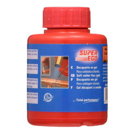 Gel decapante para soldadura blanda, 100 g