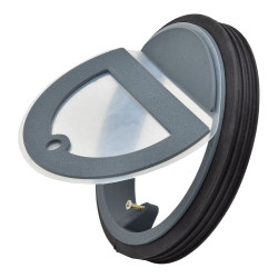 Válvula antirretorno para sistemas de ventilación ø100 mm, blister
