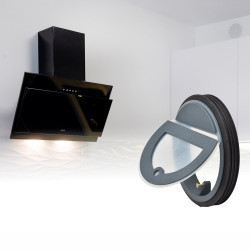 Válvula antirretorno para sistemas de ventilación ø125 mm, blíster