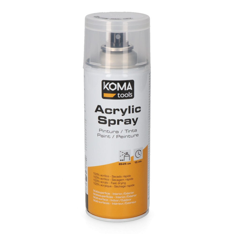 Barniz acrílico en spray transparente acabado brillante, 300 ml